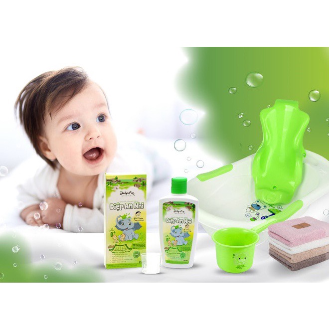Nước tắm thảo dược Diệp An Nhi 250ml dùng được cho trẻ sơ sinh