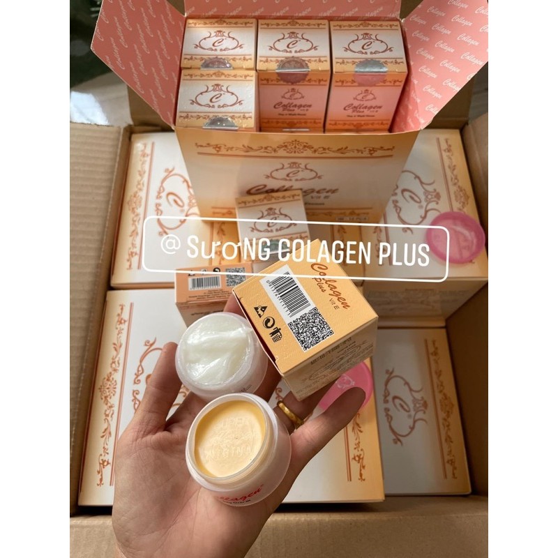 (Chính hãng)🌹Kem colagen tem trắng 5 sao 39k 1 set gồm soáp rửa mặt+Kem ngày+kem đêm