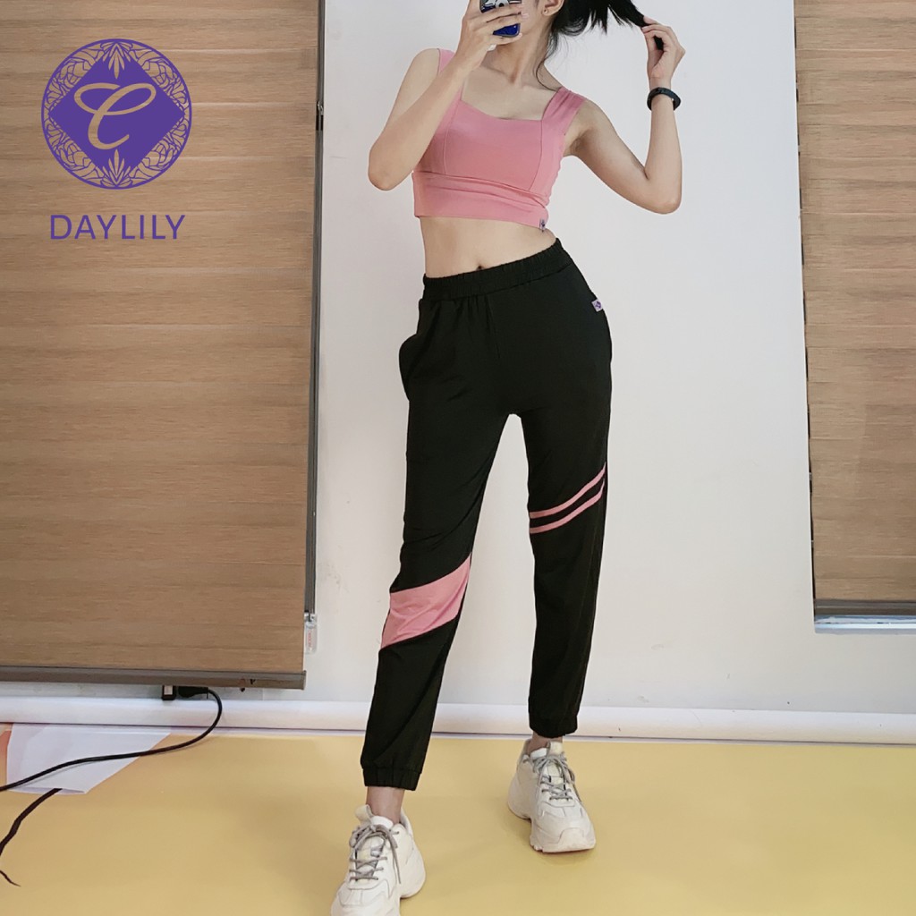 𝙃𝙊𝙏 Quần thể thao nữ DAYLILY Quần tập thể dục chất cotton lạnh