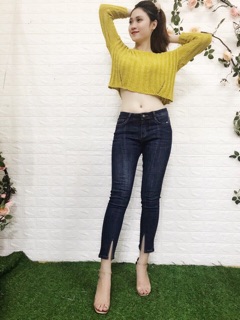 Combo SIze ĐẠI Quần jean nữ xẻ gấu