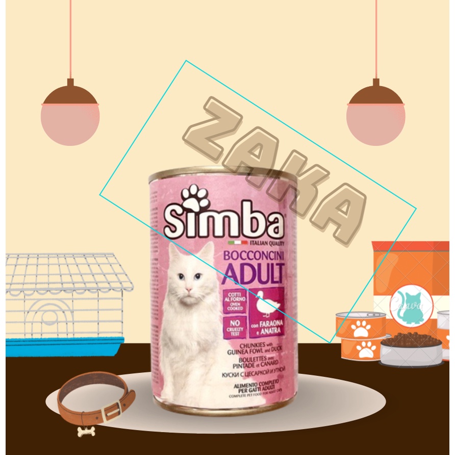 Pate mèo simba 415g
