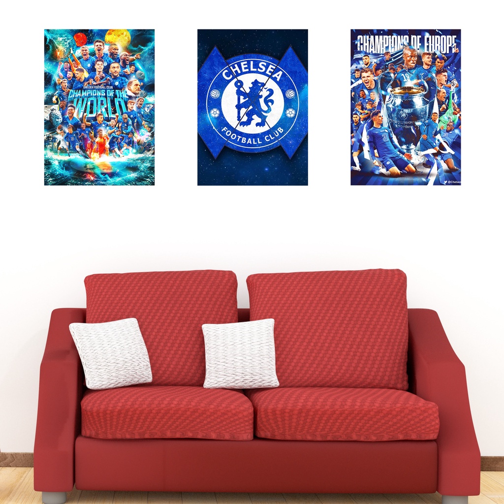 Poster Chelsea Dán Tường Cực Đẹp, Poster Bóng Đá Chelsea, Có In Theo Yêu Cầu