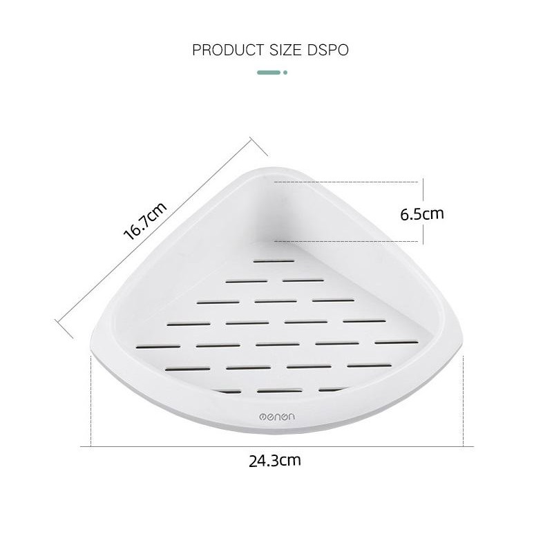 Kệ nhà tắm đựng xà phòng dán tường, chịu lực 6kg