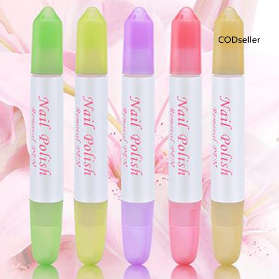 Bút tẩy sơn móng tay kèm 3 đầu thay thế tiện dụng cho nữ