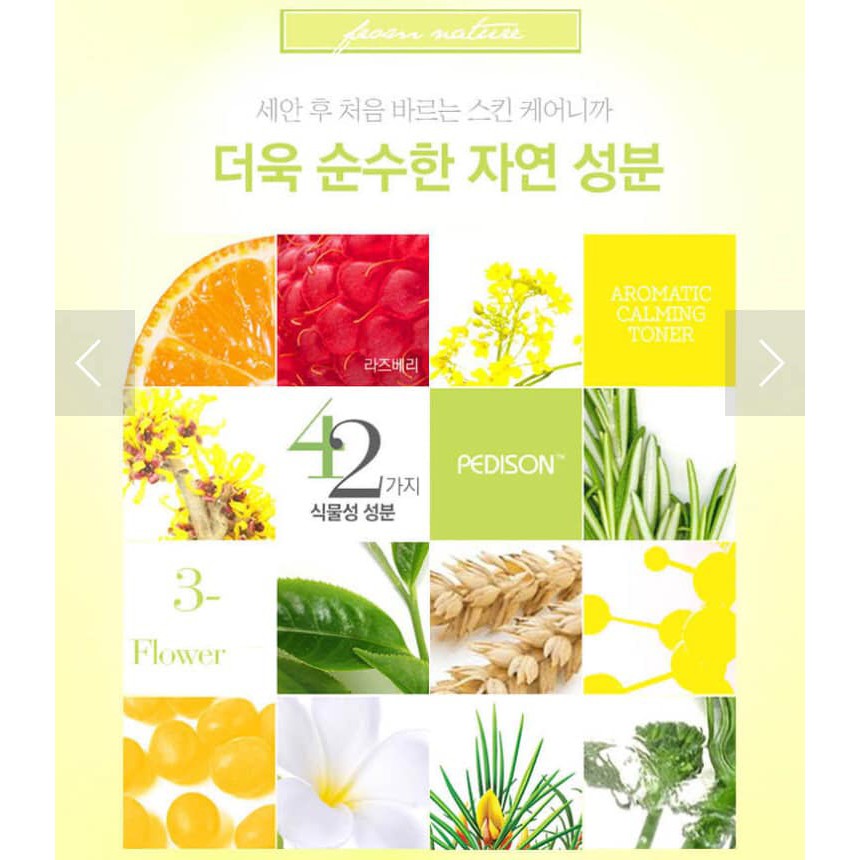 [MỌI LOẠI DA] -NƯỚC HOA HỒNG CẤP ẨM AROMATIC CALMING TONER PEDISON - 500ml | BigBuy360 - bigbuy360.vn
