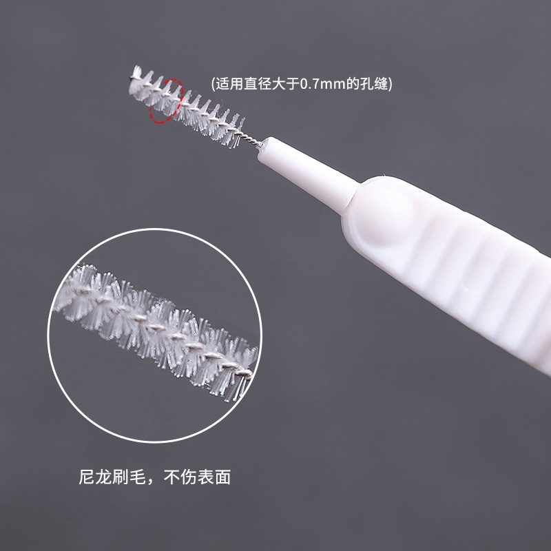 Bộ 10 bàn chải nhỏ làm sạch lỗ thoát nước đầu vòi hoa sen chống tắc nghẽn