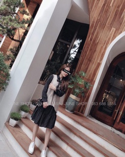 SET VÁY NƠ KẺ+ GILE GÂN