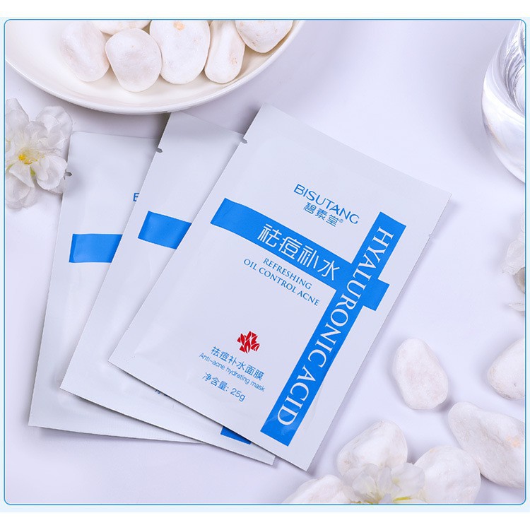 Mặt nạ dưỡng da cấp ẩm HYALURONIC ACID nội địa trung cao cấp 2 lớp BISUTANG