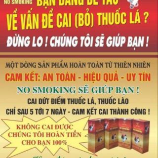 COMBO 5CHAI CAI THUỐC LÁ