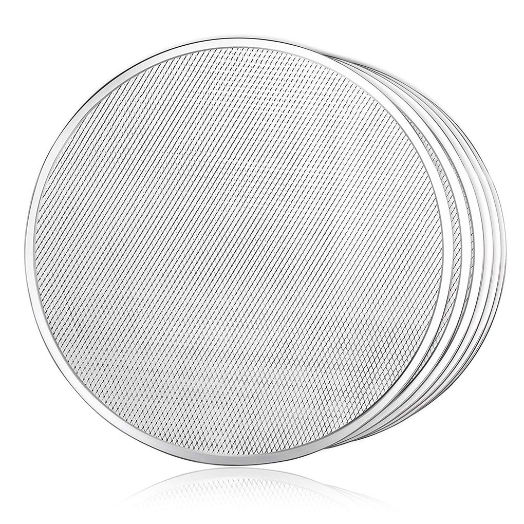 Khay Lưới Tròn Mỏng Bằng Nhôm Nướng Bánh Pizza