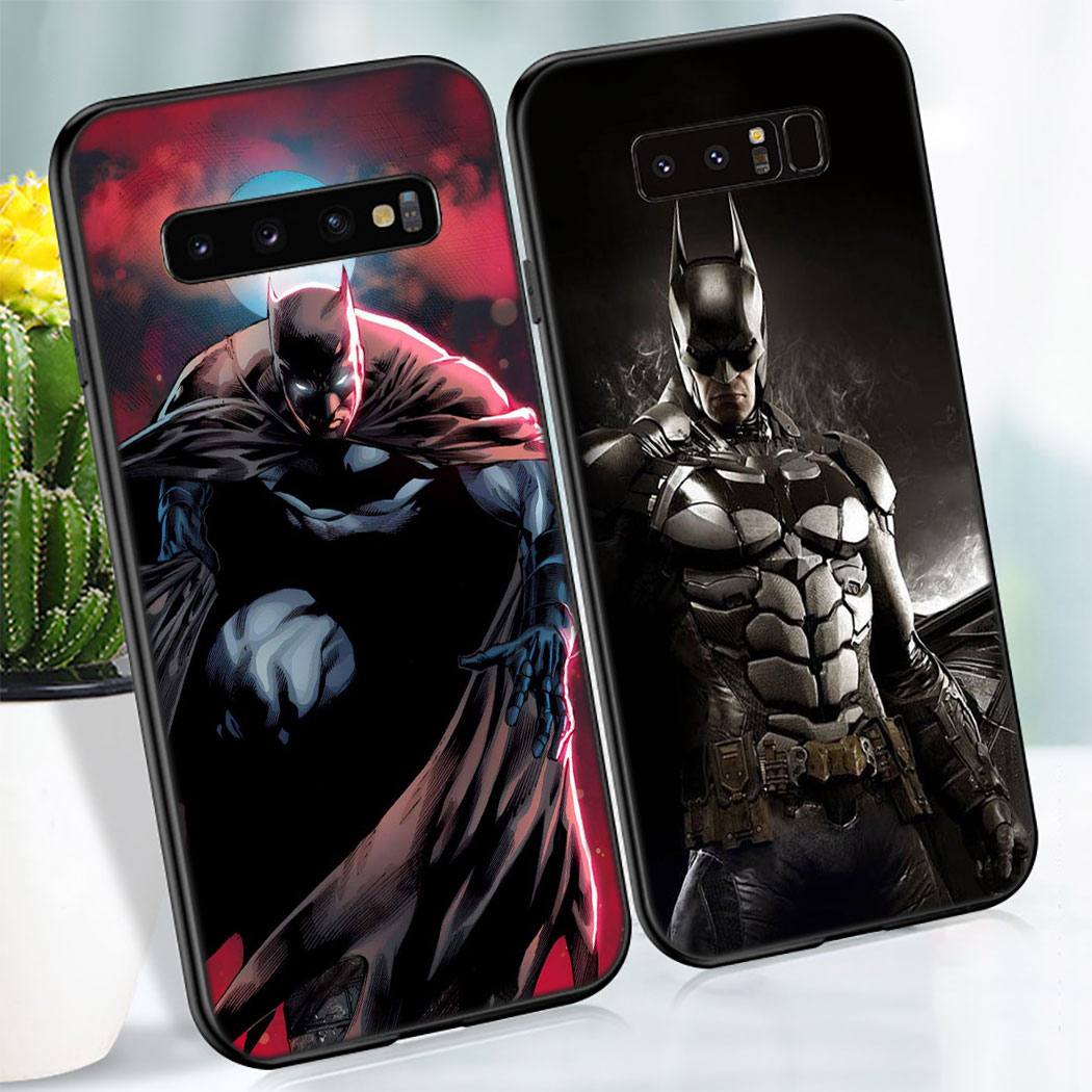 Ốp Điện Thoại Silicon Mềm Hình Batman Xy15 Cho Samsung Galaxy S10e S8 Plus S7 S6 Edge A3 A2 Core