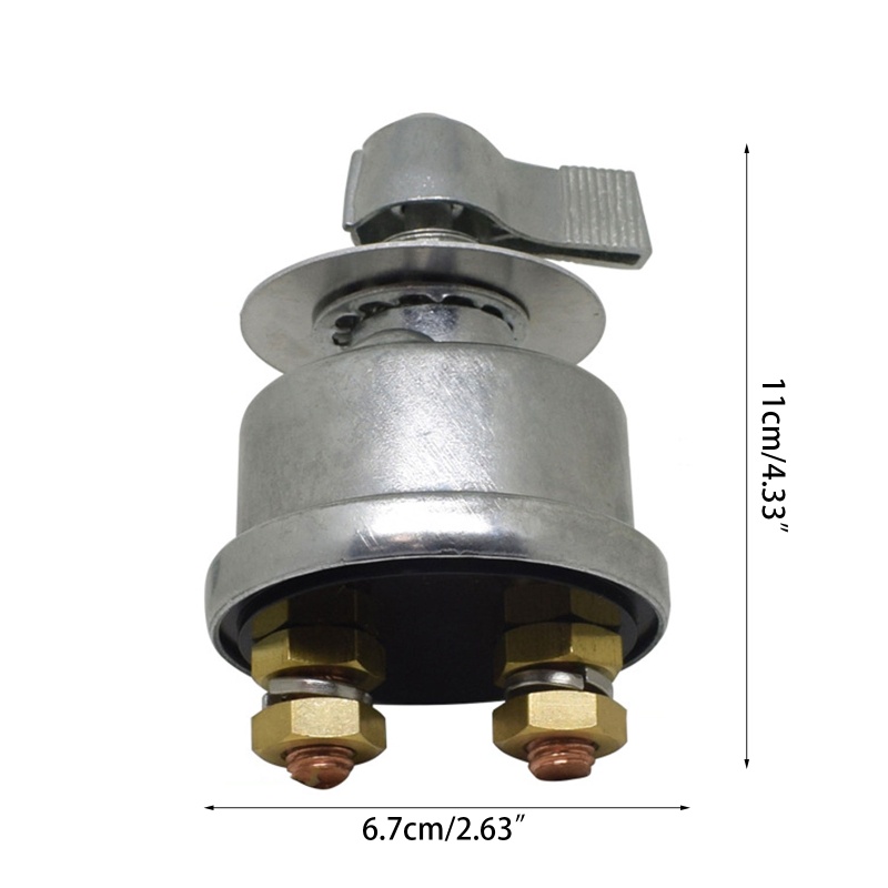Công Tắc Ngắt Kết Nối Bình Ắc Quy 12V 24V