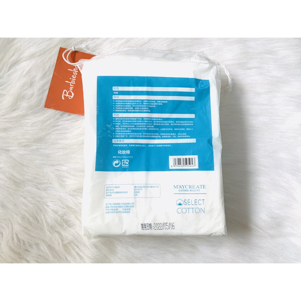 Bông Tẩy Trang Cosmetic Cotton + Lameila