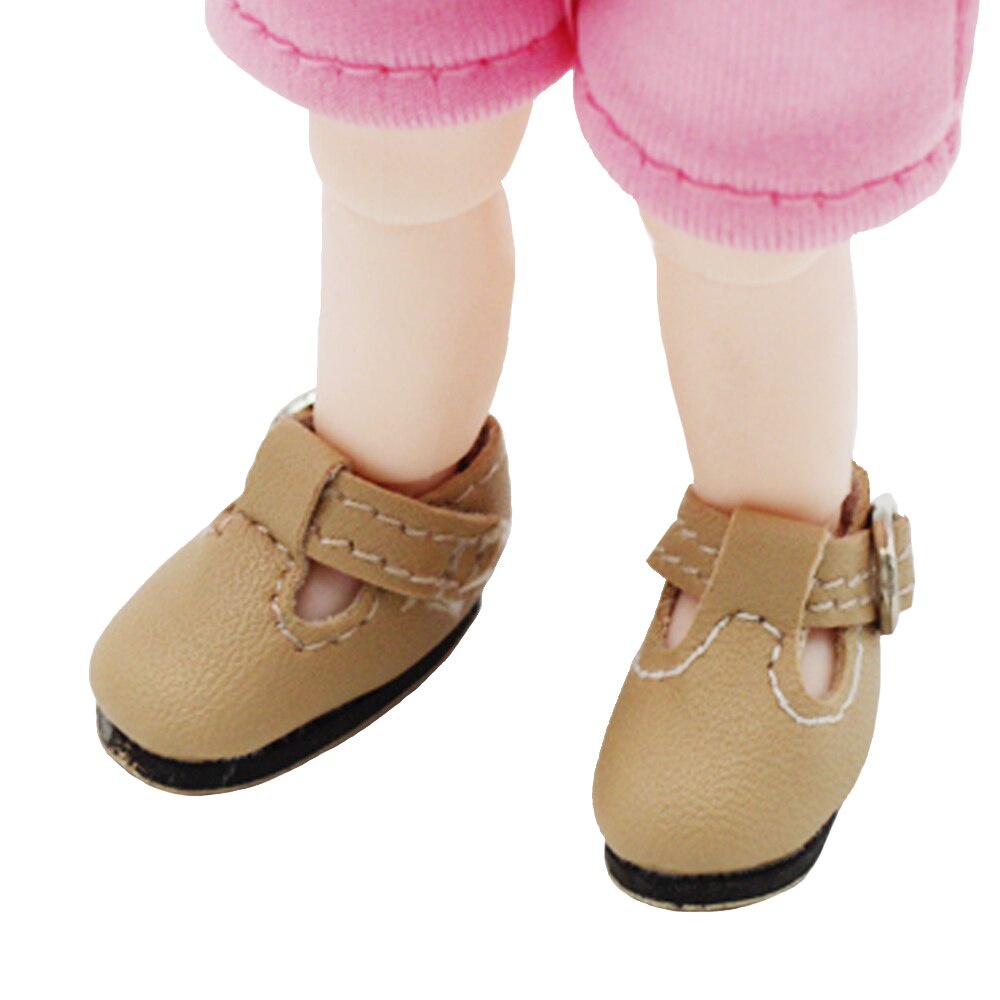 Đôi Giày Mini Thời Trang 2.8*1.2cm Cho Búp Bê Tỉ Lệ 1/6 1/8 BJD