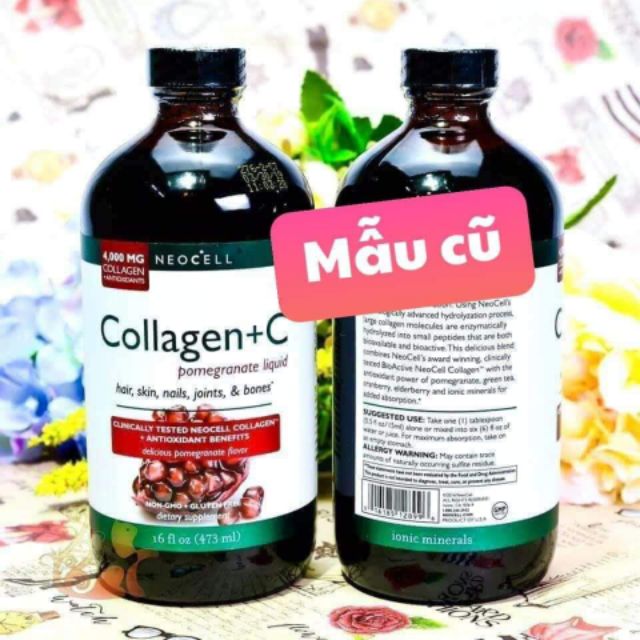 Collagen Lựu - Neocell Collagen + C