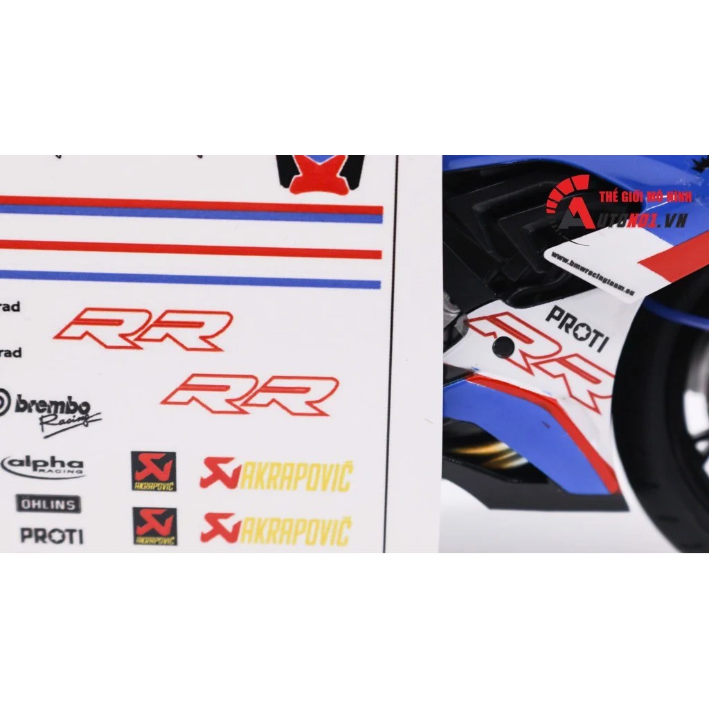 DECAL NƯỚC CUSTOM BMW S1000RR 2020 DC287