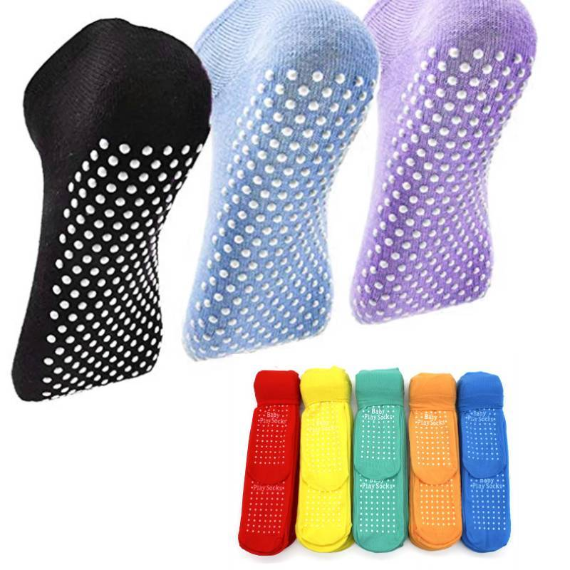 Vớ cotton đáy silicon chống trượt thoáng khí thoải mái