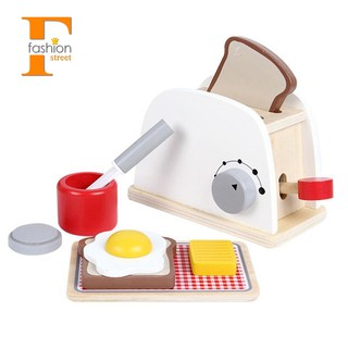 Bộ đồ chơi máy nướng bánh mì và trứng chiên cho trẻ