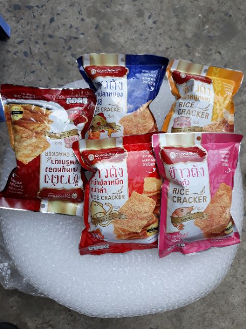 CƠM CHÁY CHÀ BÔNG HEO/ CÁ/ MỰC/ TÔM THÁI LAN 35G