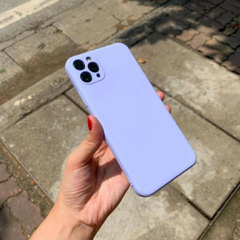 Ốp lưng Chống bẩn bảo vệ Camera iPhone 12 Mini/ 12/ 12 Pro/ 12 Pro Max  KST Desing Silicon mềm lót nỉ chính hãng