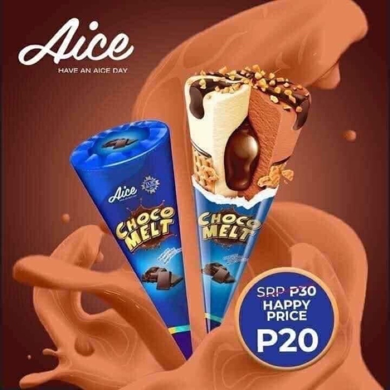 Kem Aice Ốc quế Socola - Chocolate