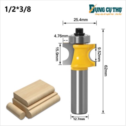 Mũi soi chỉ tơ, soi bo 1 nửa đường tròn Muwang Đài Loan