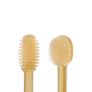 Bàn chải đánh răng silicon cho bé full bộ 3 sản phẩm gạc rơ lưỡi và matxa nướu an toàn tiện ích JIMADO S070