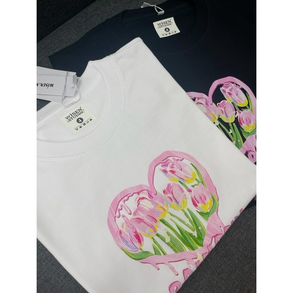 Áo Thun Baby Tee WISEN Phông Unisex Local Brand 100% Cotton Cao Cấp 2 Chiều Mẫu RAIN