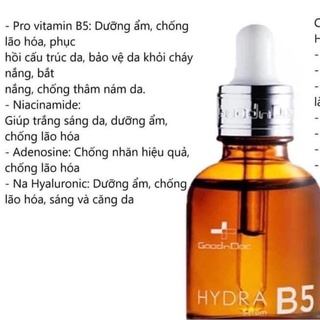 Serum G.O.D B5 30ml +2,2% shopee