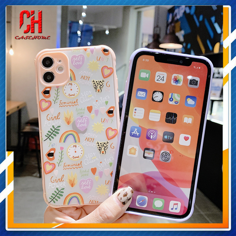 Ốp điện thoại xinh xắn cho IPhone X 11 6 7 6S 8 Plus 12 mini 12 pro max IPhone 11  PRO MAX XR XSMAX Se 2020 6SPlus 7Plus 6Plus 8+ XS | BigBuy360 - bigbuy360.vn
