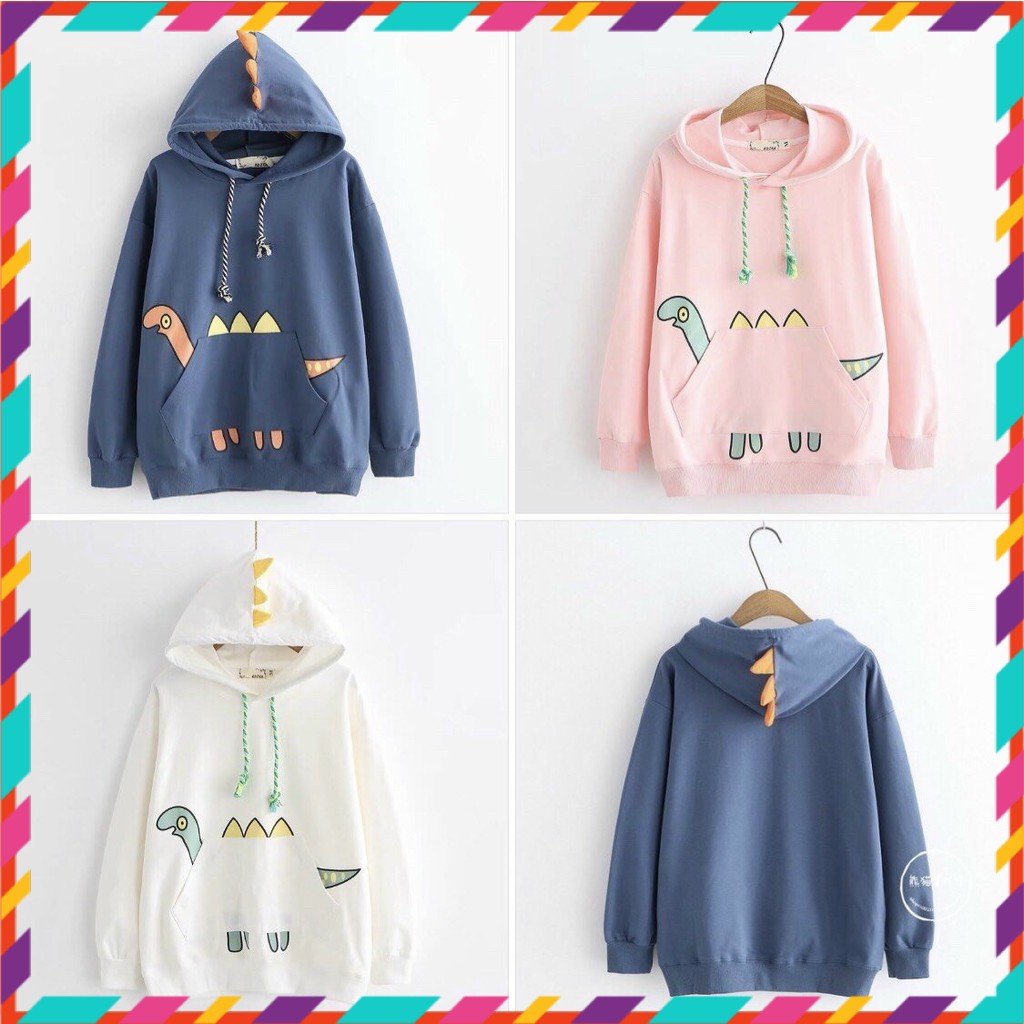 Áo Hoodie 🚚 FREESHIP 🚚 Áo Khoác Nỉ Hoodie nữ ( Hình Rùa) Cute ( ao hoodie ) mẫu hoodie nữ mới nhất 2020 | BigBuy360 - bigbuy360.vn
