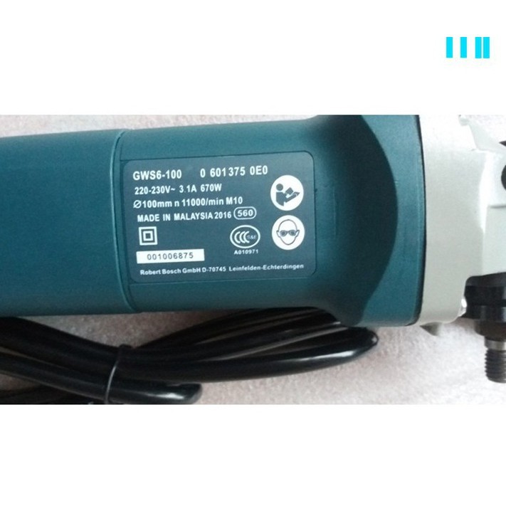 MÁY MÀI CẦM TAY GWS 6-100