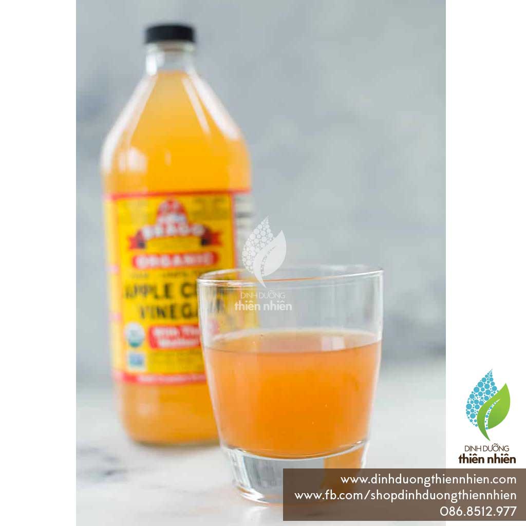 Giấm Táo Hữu Cơ Bragg, Có Con Giấm