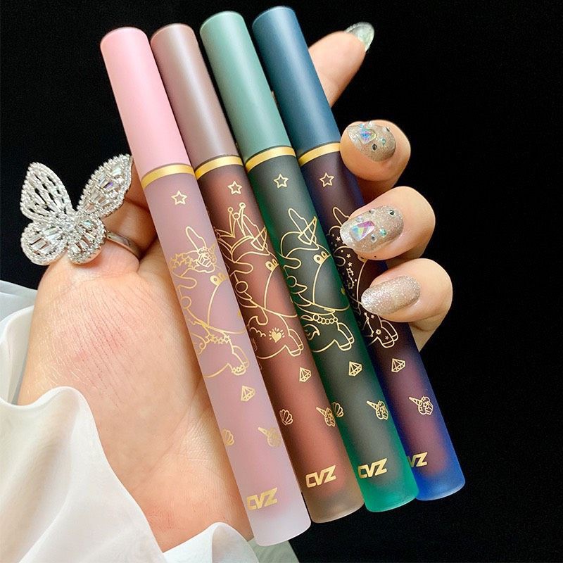 Set 4 son tint kem vỏ nhung mờ CVZ unicorn color lip glaze A.K304 | BigBuy360 - bigbuy360.vn