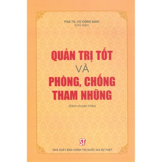 Sách - quản trị tốt và phòng, chống tham nhũng