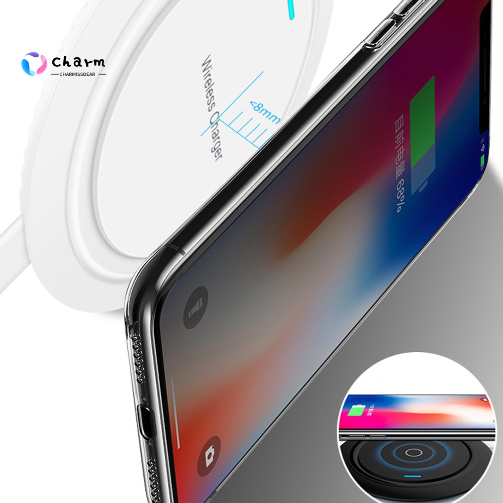 Đế sạc nhanh không dây thích hợp cho điện thoại Samsung Iphone