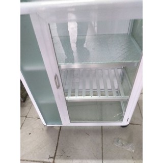 Tủ nhôm kính chén bát loại size nhỏ.