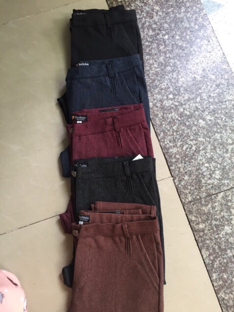 Quần tây nữ vải bố mè lên form cực chuẩn đẹp nha | BigBuy360 - bigbuy360.vn