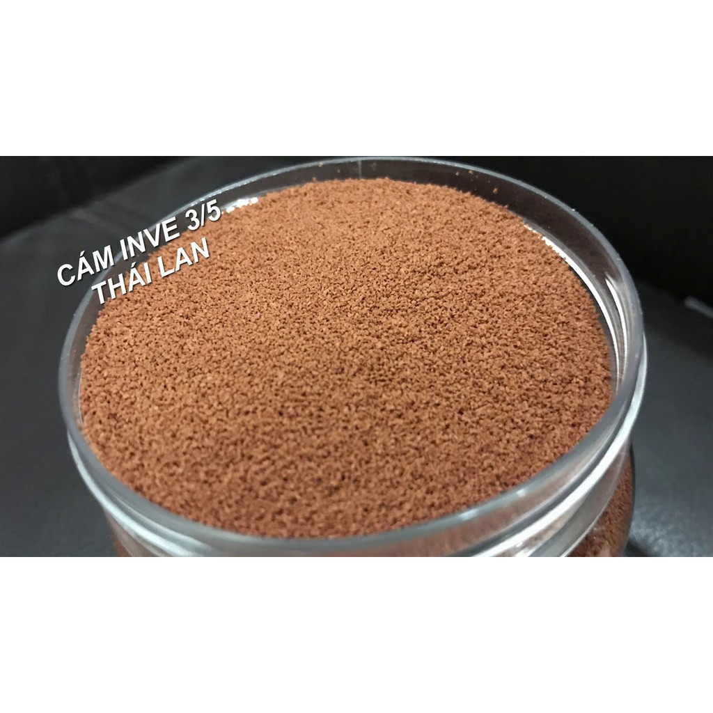 Cám Inve Thái 3/5 và 5/8 - Thức ăn phù hợp cho cá 7 màu, guppy, betta, tôm tép cảnh - 20gr - Giá Tốt.