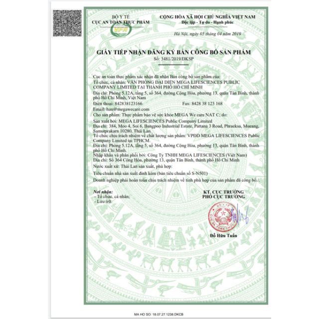 Viên bổ sung Vitamin C Nat C 1000 (30 viên) | Thế Giới Skin Care