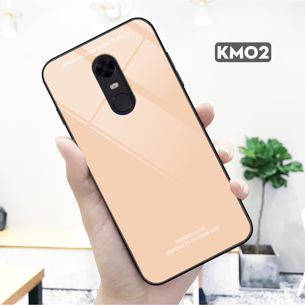 ỐP XIAOMI kính cường lực cao cấp bền đẹp màu trơn tự chọn các dòng:Redmi note 4/4x/5/5pro/6 pro/7/7 pro/8/8 pro/Redmi S2