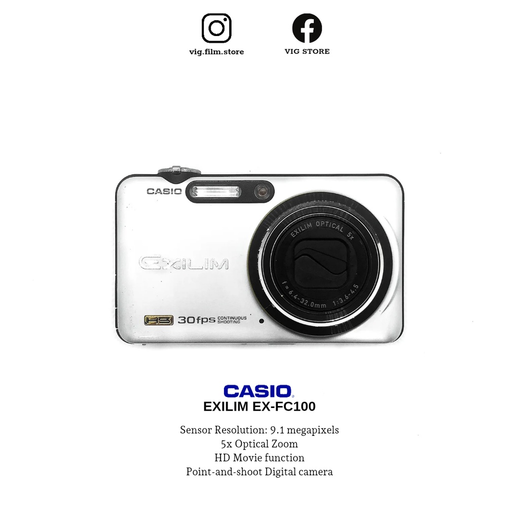 Máy ảnh kỹ thuật số CASIO EX-FC100
