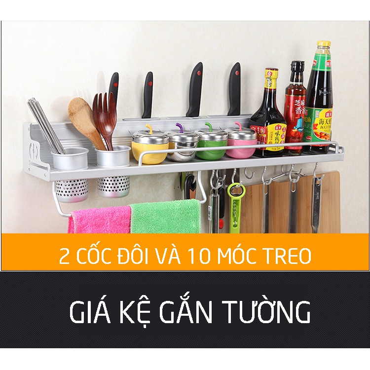 Giá nhà bếp khay đựng gia vị kệ treo nhà tắm Minh House