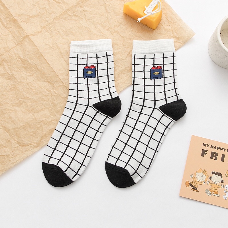 Tất gấu Whybear cao cổ