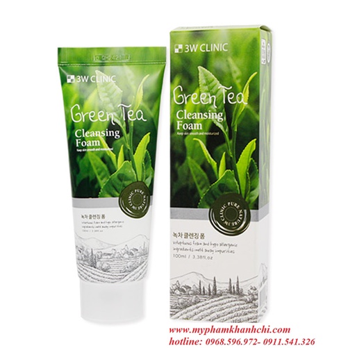 Sữa rửa mặt 3W CLINIC Hàn quốc 4 màu
