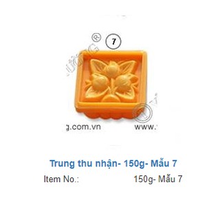 Khuôn Trung Thu nhấn 150g