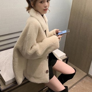 áo khoác lông xù dễ thương
