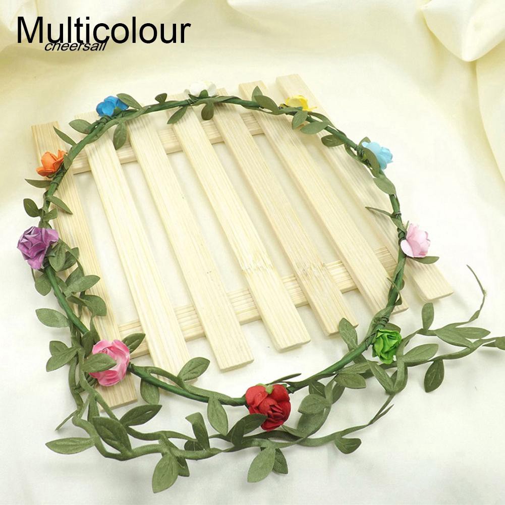 Tấm Vải Che Mặt Cổ Vũ| Vòng Hoa Đội Đầu Kiểu Boho Cho Phù Dâu