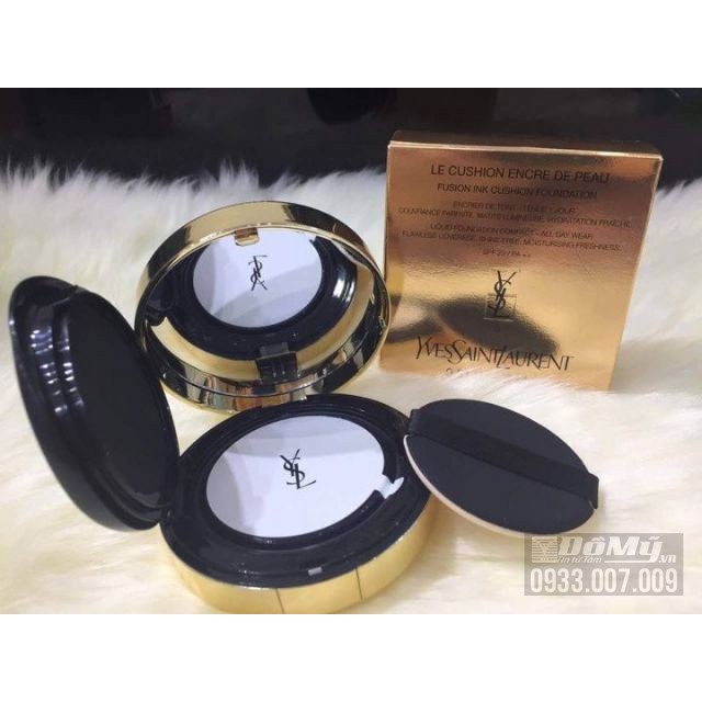 PHẤN NƯỚC CAO CẤP DÀNH CHO DA DẦU YSL LE CUSHION ALL HOURS CHÍNH HÃNG - 7351