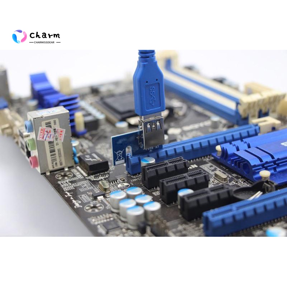 Bảng Mạch Mở Rộng Usb 3.0 Pci Express Pci-E 1x Cho Mining